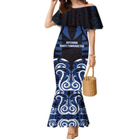Custom Aotearoa Ngati Tuwharetoa Family Matching Mermaid Dress and Hawaiian Shirt Maori Pattern New Zealand - Polynesian Pride