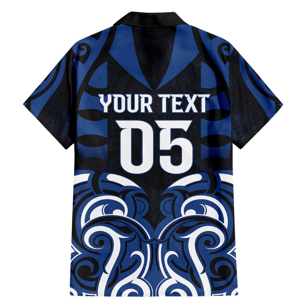 Custom Aotearoa Ngati Tuwharetoa Family Matching Off Shoulder Maxi Dress and Hawaiian Shirt Maori Pattern New Zealand - Polynesian Pride