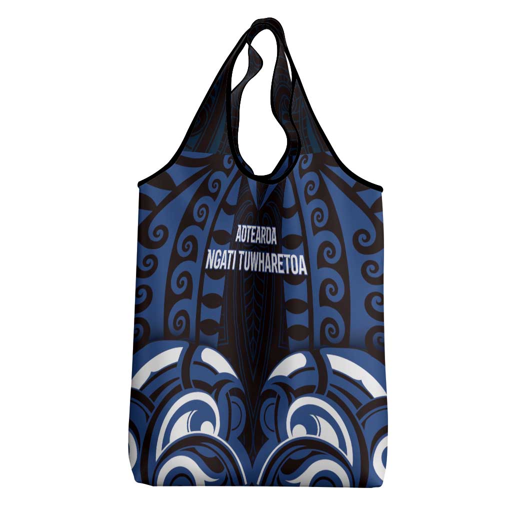 Aotearoa Ngati Tuwharetoa Grocery Bag Maori Pattern New Zealand - Polynesian Pride