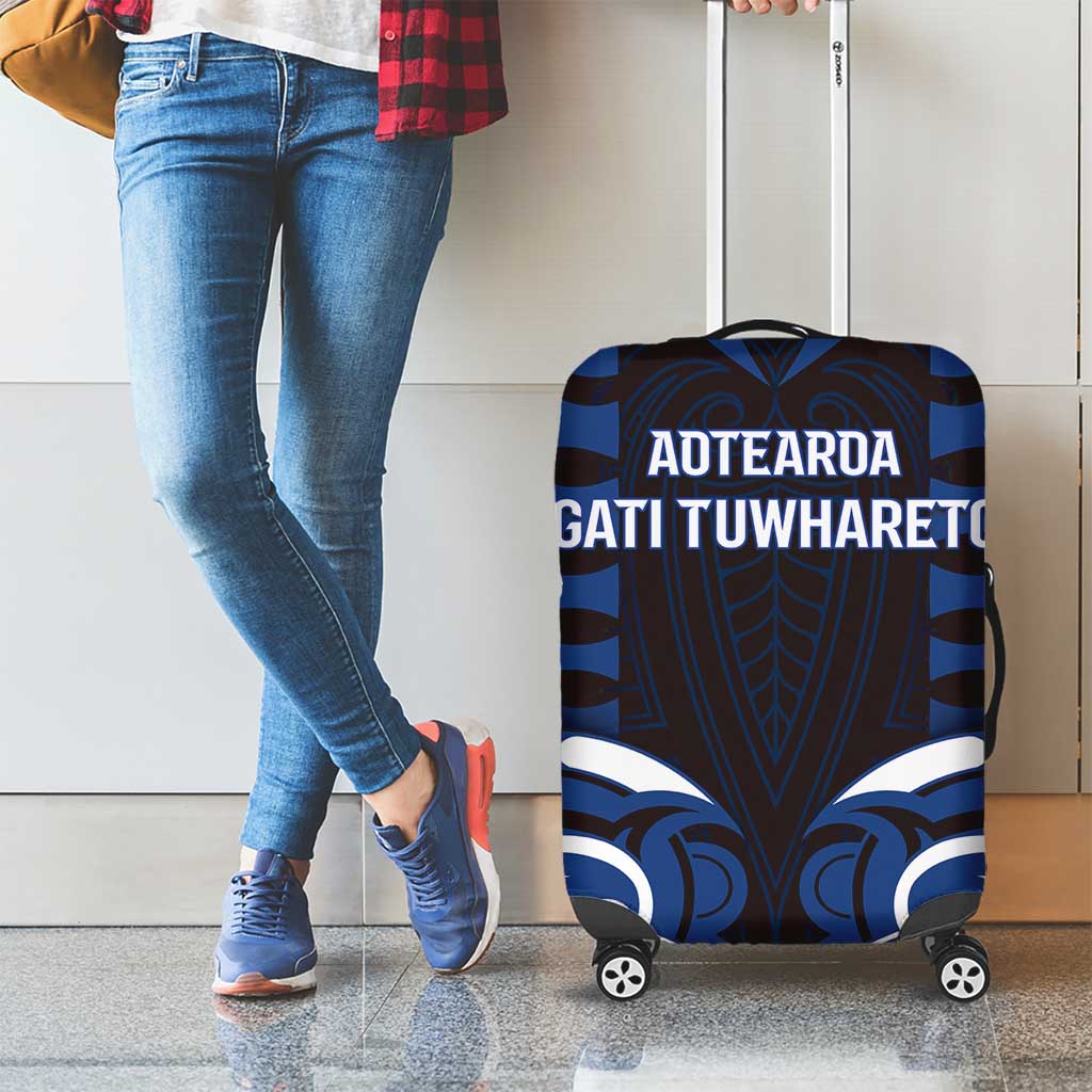 Aotearoa Ngati Tuwharetoa Luggage Cover Maori Pattern New Zealand - Polynesian Pride