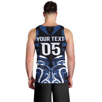 Custom Aotearoa Ngati Tuwharetoa Men Tank Top Maori Pattern New Zealand - Polynesian Pride