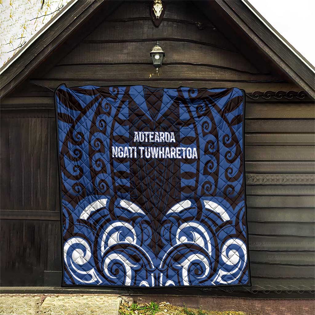Aotearoa Ngati Tuwharetoa Quilt Maori Pattern New Zealand - Polynesian Pride