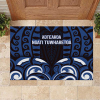 Aotearoa Ngati Tuwharetoa Rubber Doormat Maori Pattern New Zealand - Polynesian Pride