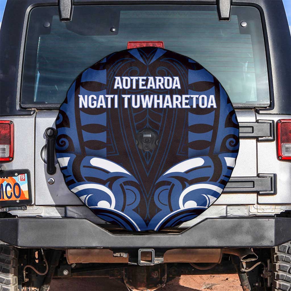 Aotearoa Ngati Tuwharetoa Spare Tire Cover Maori Pattern New Zealand - Polynesian Pride