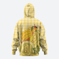 Hawaii Palaka Hoodie Cute Ripe Mango Turtle On The Waves