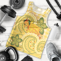 Hawaii Palaka Men Tank Top Cute Ripe Mango Turtle On The Waves