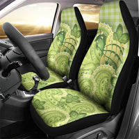 Hawaii Palaka Car Seat Cover Cute Green Mango Turtle On The Waves