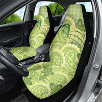 Hawaii Palaka Car Seat Cover Cute Green Mango Turtle On The Waves