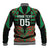 Custom Aotearoa Ngati Hine Baseball Jacket Maori Pattern New Zealand - Polynesian Pride