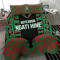 Aotearoa Ngati Hine Bedding Set Maori Pattern New Zealand - Polynesian Pride
