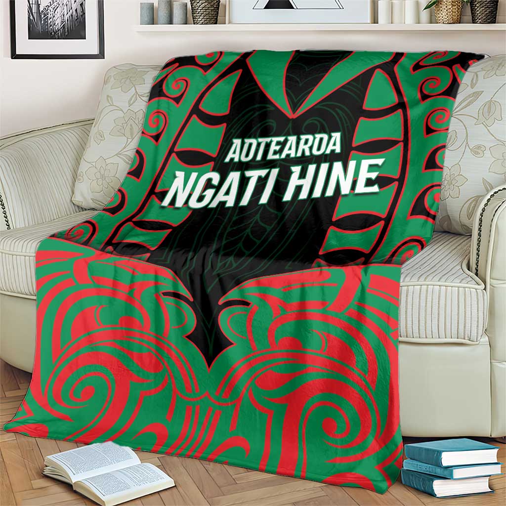 Aotearoa Ngati Hine Blanket Maori Pattern New Zealand - Polynesian Pride