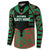 Custom Aotearoa Ngati Hine Button Sweatshirt Maori Pattern New Zealand - Polynesian Pride