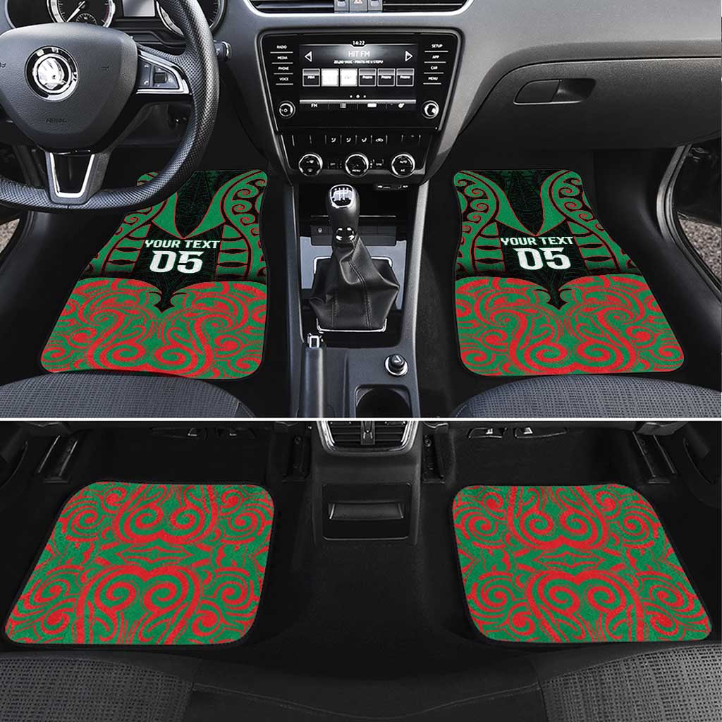 Aotearoa Ngati Hine Car Mats Maori Pattern New Zealand - Polynesian Pride