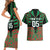 Custom Aotearoa Ngati Hine Couples Matching Short Sleeve Bodycon Dress and Hawaiian Shirt Maori Pattern New Zealand - Polynesian Pride