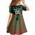 Custom Aotearoa Ngati Hine Family Matching Off Shoulder Short Dress and Hawaiian Shirt Maori Pattern New Zealand - Polynesian Pride