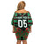 Custom Aotearoa Ngati Hine Family Matching Off Shoulder Short Dress and Hawaiian Shirt Maori Pattern New Zealand - Polynesian Pride
