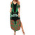 Custom Aotearoa Ngati Hine Family Matching Summer Maxi Dress and Hawaiian Shirt Maori Pattern New Zealand - Polynesian Pride