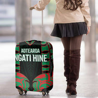 Aotearoa Ngati Hine Luggage Cover Maori Pattern New Zealand - Polynesian Pride