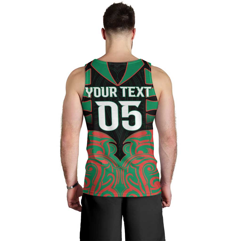 Custom Aotearoa Ngati Hine Men Tank Top Maori Pattern New Zealand - Polynesian Pride