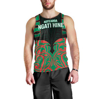 Custom Aotearoa Ngati Hine Men Tank Top Maori Pattern New Zealand - Polynesian Pride