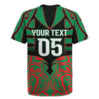 Custom Aotearoa Ngati Hine Rugby Jersey Maori Pattern New Zealand - Polynesian Pride