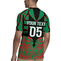 Custom Aotearoa Ngati Hine Rugby Jersey Maori Pattern New Zealand - Polynesian Pride