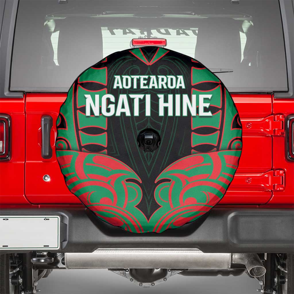 Aotearoa Ngati Hine Spare Tire Cover Maori Pattern New Zealand - Polynesian Pride