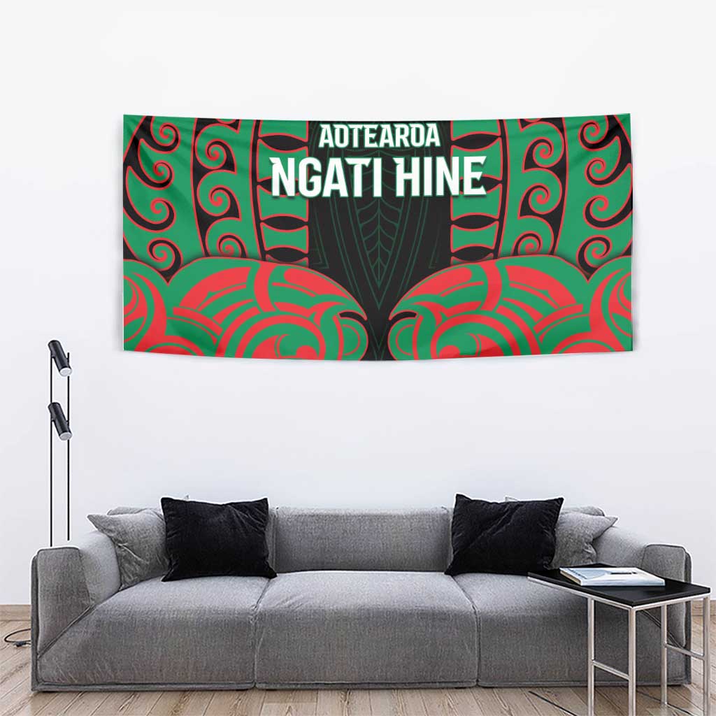 Aotearoa Ngati Hine Tapestry Maori Pattern New Zealand - Polynesian Pride