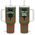 Custom Aotearoa Ngati Hine Tumbler With Handle Maori Pattern New Zealand - Polynesian Pride