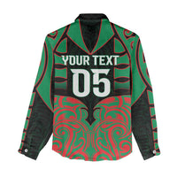 Custom Aotearoa Ngati Hine Women Casual Shirt Maori Pattern New Zealand - Polynesian Pride