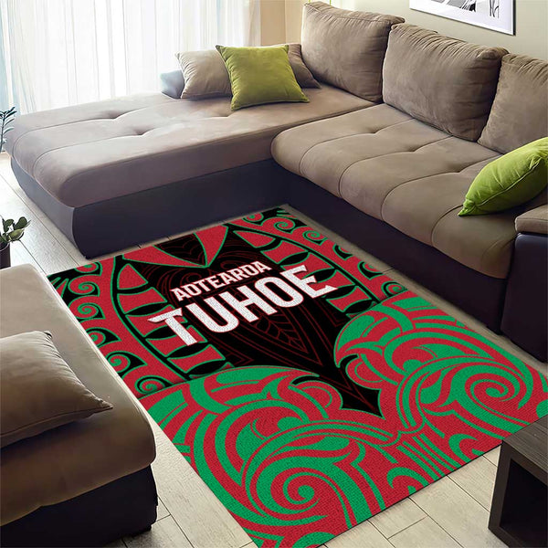 Home / Products / Aotearoa Tuhoe Area Rug Maori Pattern New Zealand DT05