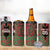 Custom Aotearoa Tuhoe 4 in 1 Can Cooler Tumbler Maori Pattern New Zealand - Polynesian Pride