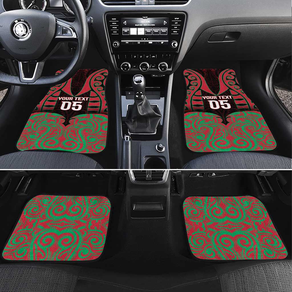 Aotearoa Tuhoe Car Mats Maori Pattern New Zealand - Polynesian Pride