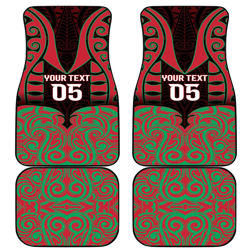 Aotearoa Tuhoe Car Mats Maori Pattern New Zealand - Polynesian Pride