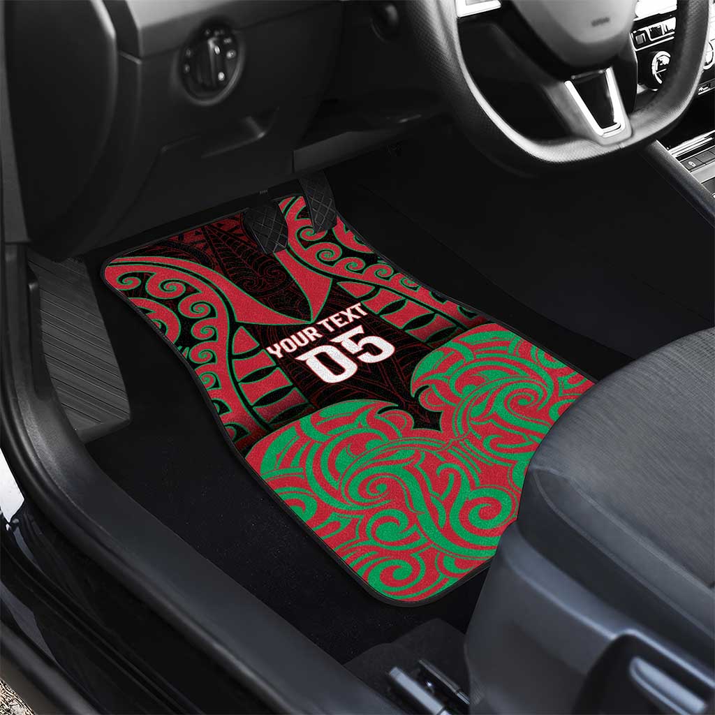 Aotearoa Tuhoe Car Mats Maori Pattern New Zealand - Polynesian Pride