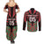 Custom Aotearoa Tuhoe Couples Matching Summer Maxi Dress and Long Sleeve Button Shirt Maori Pattern New Zealand - Polynesian Pride