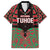 Custom Aotearoa Tuhoe Family Matching Off Shoulder Short Dress and Hawaiian Shirt Maori Pattern New Zealand - Polynesian Pride