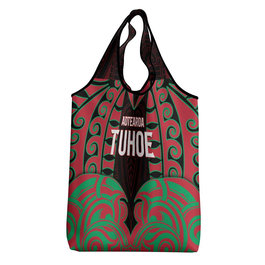 Aotearoa Tuhoe Grocery Bag Maori Pattern New Zealand - Polynesian Pride