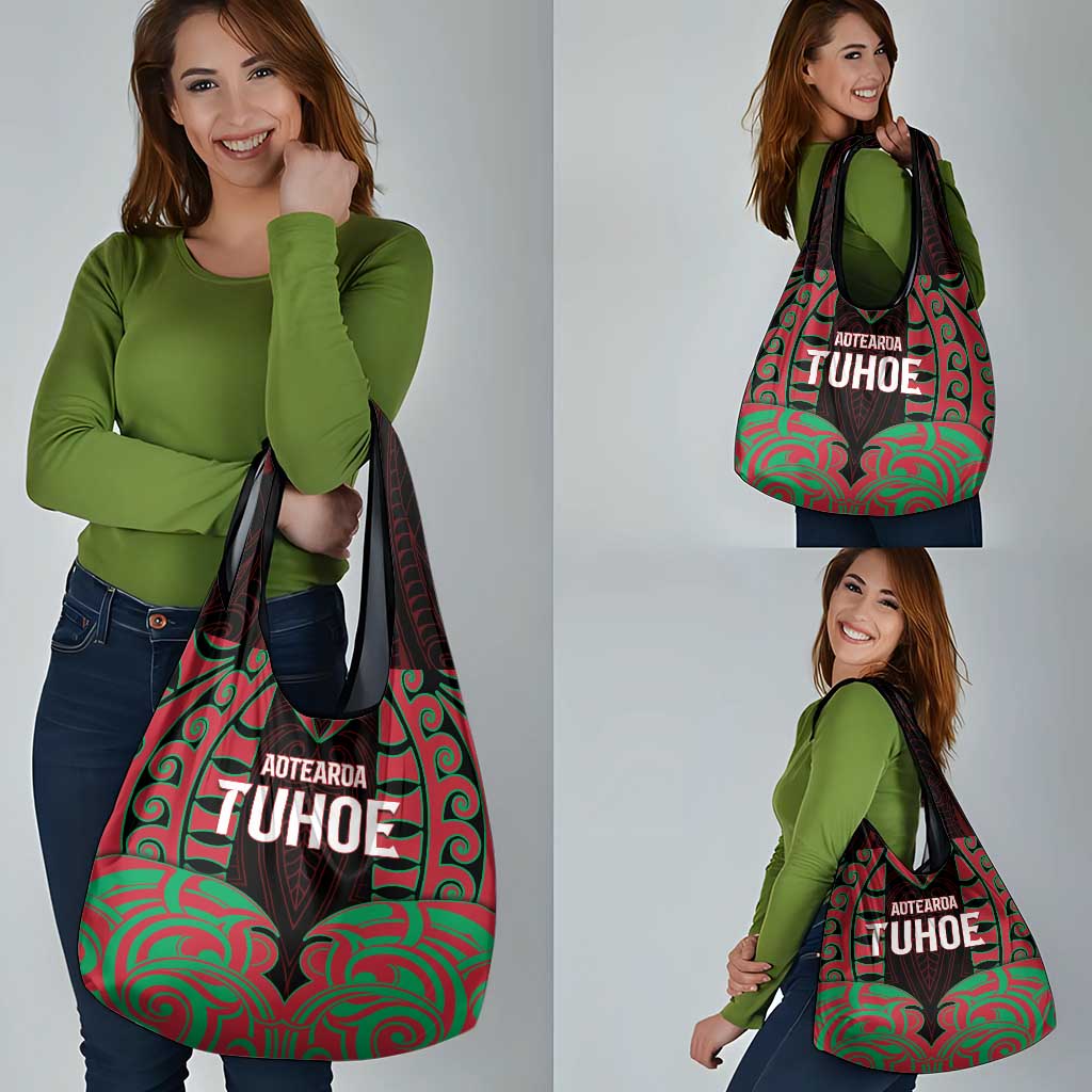 Aotearoa Tuhoe Grocery Bag Maori Pattern New Zealand - Polynesian Pride