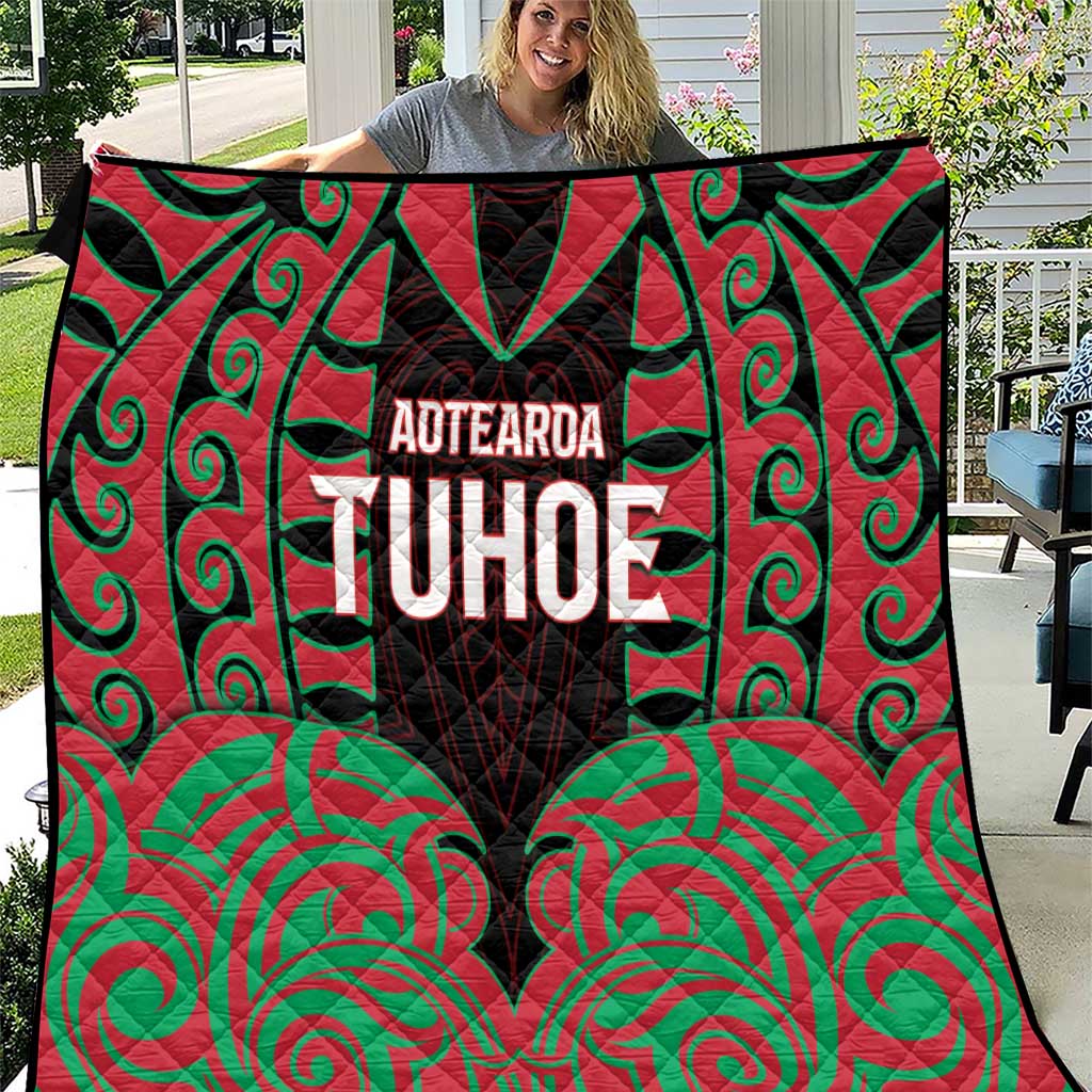 Aotearoa Tuhoe Quilt Maori Pattern New Zealand - Polynesian Pride