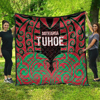 Aotearoa Tuhoe Quilt Maori Pattern New Zealand - Polynesian Pride