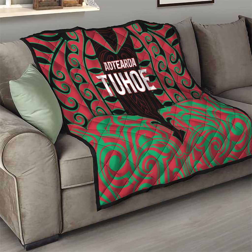 Aotearoa Tuhoe Quilt Maori Pattern New Zealand - Polynesian Pride