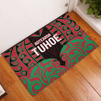Aotearoa Tuhoe Rubber Doormat Maori Pattern New Zealand - Polynesian Pride