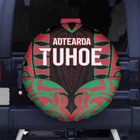 Aotearoa Tuhoe Spare Tire Cover Maori Pattern New Zealand - Polynesian Pride