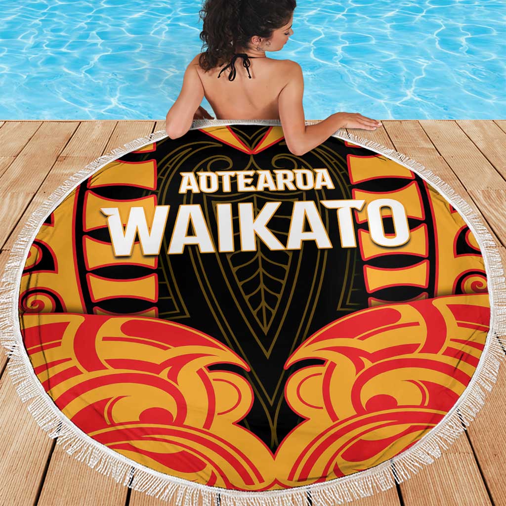 Aotearoa Waikato Beach Blanket Maori Pattern New Zealand - Polynesian Pride