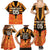 Custom Aotearoa Waikato Family Matching Summer Maxi Dress and Hawaiian Shirt Maori Pattern New Zealand - Polynesian Pride