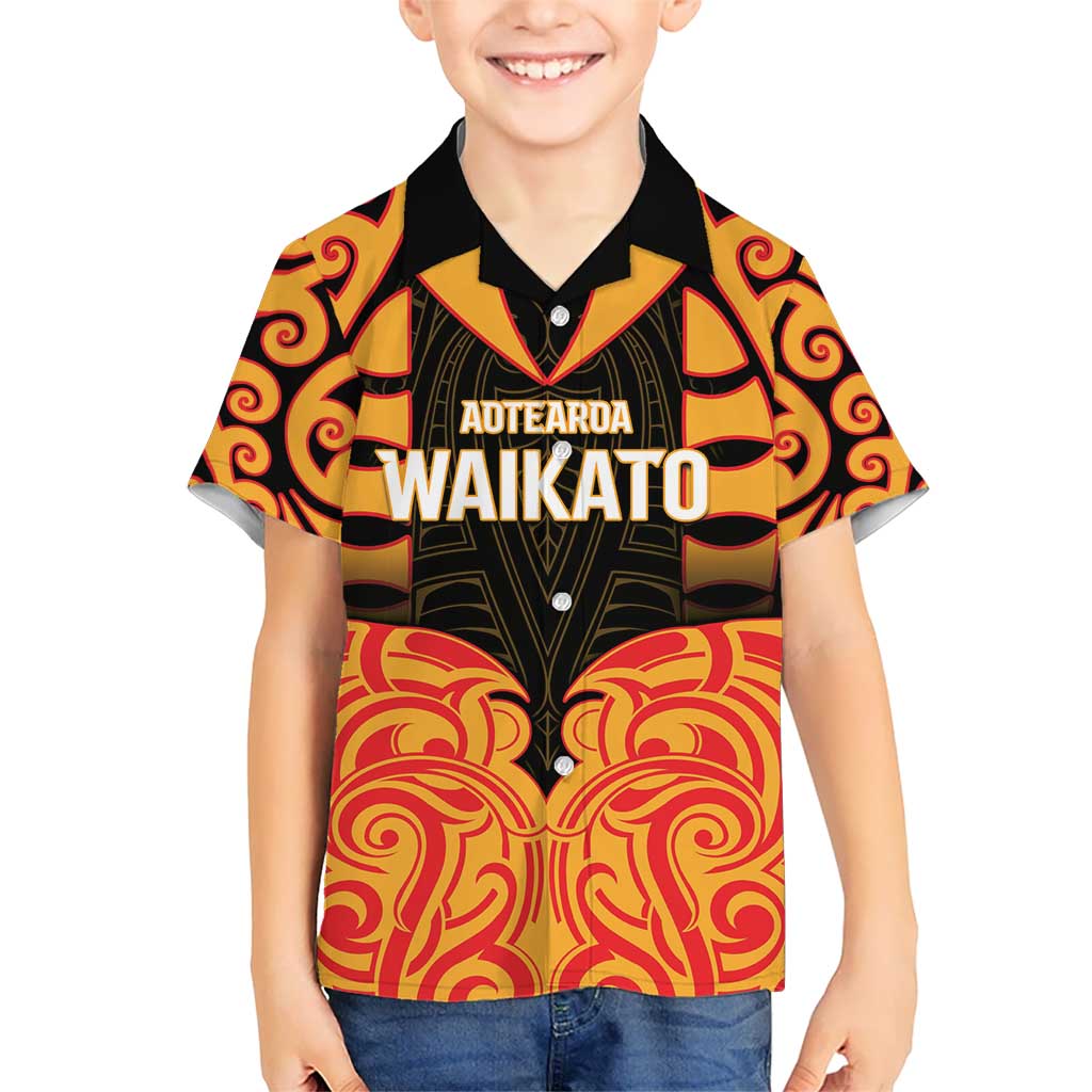 Custom Aotearoa Waikato Hawaiian Shirt Maori Pattern New Zealand - Polynesian Pride