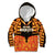 Custom Aotearoa Waikato Kid Hoodie Maori Pattern New Zealand - Polynesian Pride