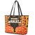 Aotearoa Waikato Leather Tote Bag Maori Pattern New Zealand - Polynesian Pride