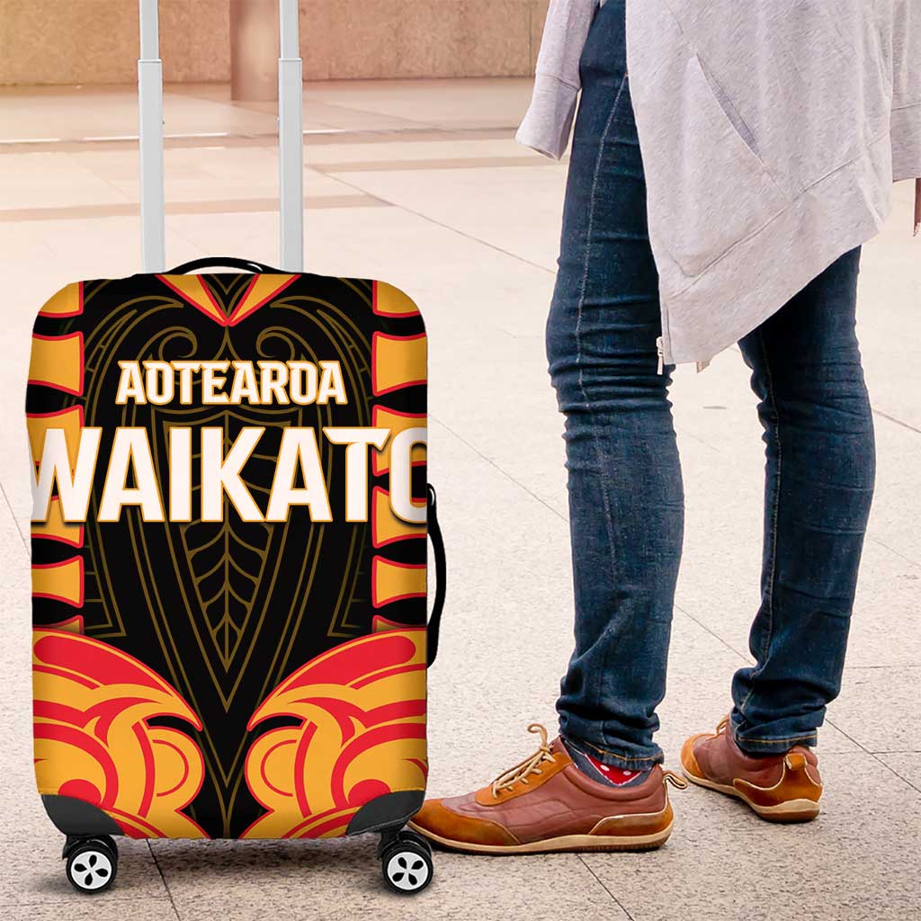 Aotearoa Waikato Luggage Cover Maori Pattern New Zealand - Polynesian Pride